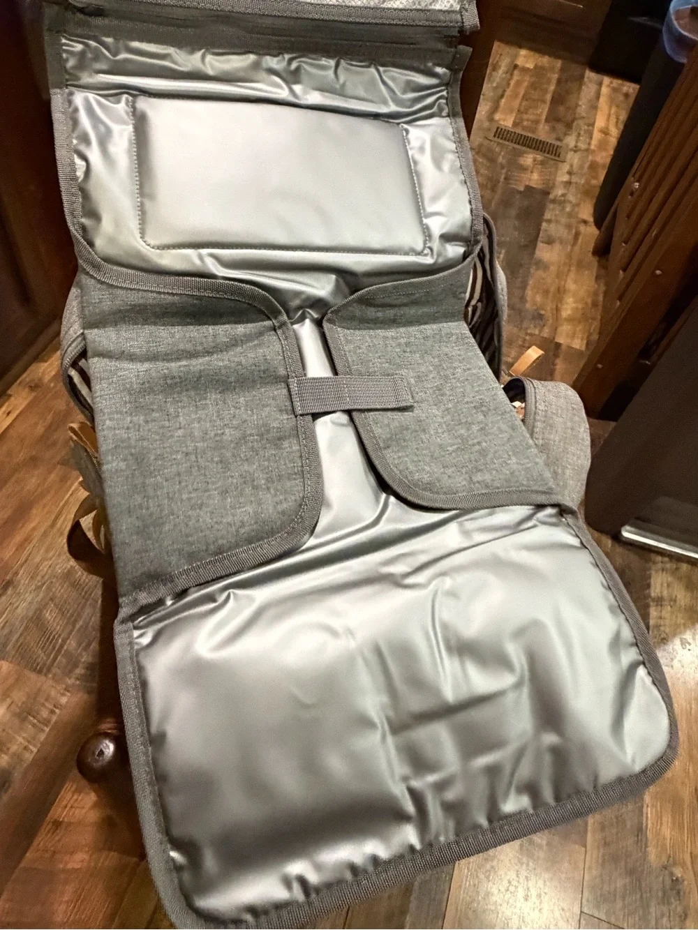 Parker Baby Co. Birch Bag Diaper Backpack with accessories barely used